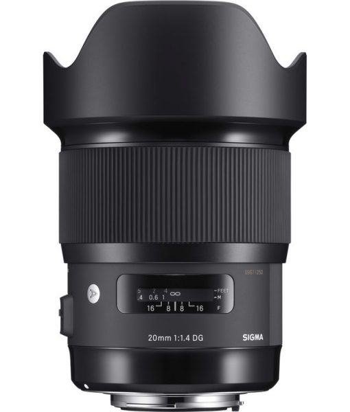 Sigma 20mm f1.4 DG HSM Art Lens for Canon EF 1www.filters-exchange.com