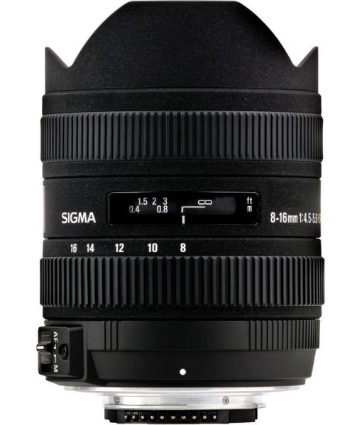 Sigma 8-16mm f4.5-5.6 DC HSM Ultra-Wide Zoom Lens for Select Nikon DSLRs 1 www.filters-exchange.com