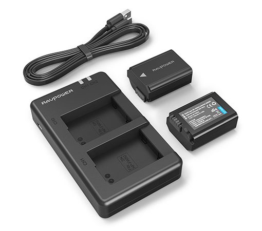 RavPower 1100mAh 2x Battery and Charger Set for Sony NP-FW50 1www.filters-exchange.com