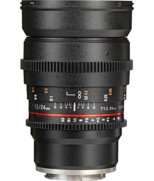 Samyang 24mm T1.5 VDSLRII Cine Lens for Sony E 2 www.filters-exchange.com