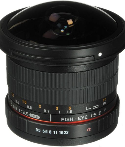 Samyang 8mm F3.5 UMC Fisheye CS II Sony E 1 www.filters-exchange.com