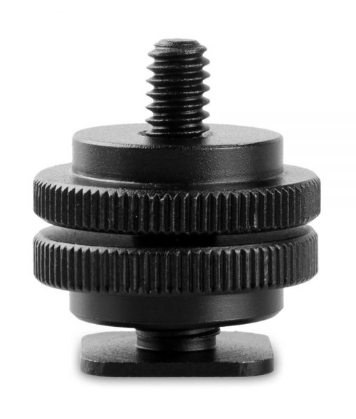 SmallRig Cold Shoe Adapter with 3,8 to 1,4 Thread 814 1www.filters-exchange.com