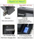 SEIWEI Dual Rapid Battery and Charger with LCD Screen – NP-FW50 3 www.filters-exchange.com