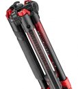 Manfrotto BeFree Color Aluminum Travel Tripod (Red) 5