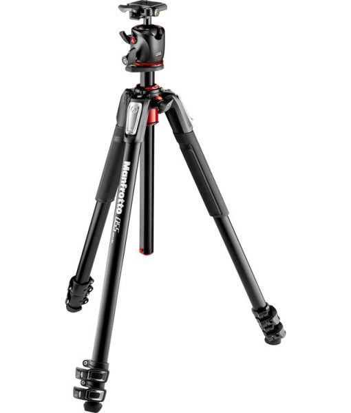 Manfrotto MK055XPRO3-BHQ2 Aluminum Tripod with XPRO Ball Head and 200PL QR Plate 1 www.filters-exchange.com