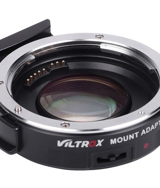 Viltrox EF-M2 Automatic focus 0.71x Canon EF-mount series lens to be used on M43 camera 3 www.filters-exchange.com