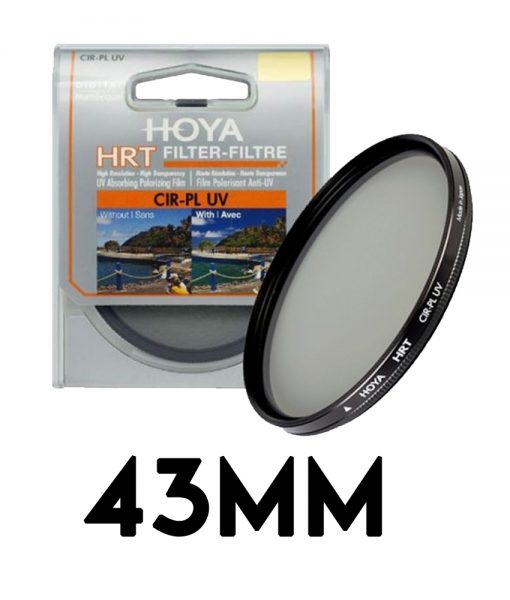 Hoya HRT Circular-Polarizer UV Filter 43mm