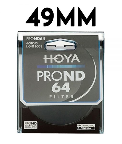 Hoya Pro ND64 Filter 49mm