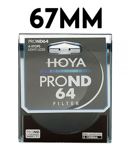 Hoya Pro ND64 Filter 67mm