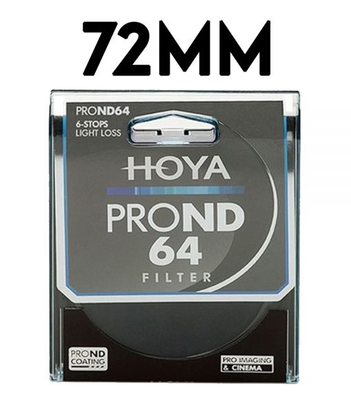 Hoya Pro ND64 Filter 72mm