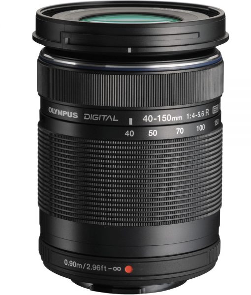 Olympus M.Zuiko Digital ED 40-150mm f4-5.6 R Lens (Black)