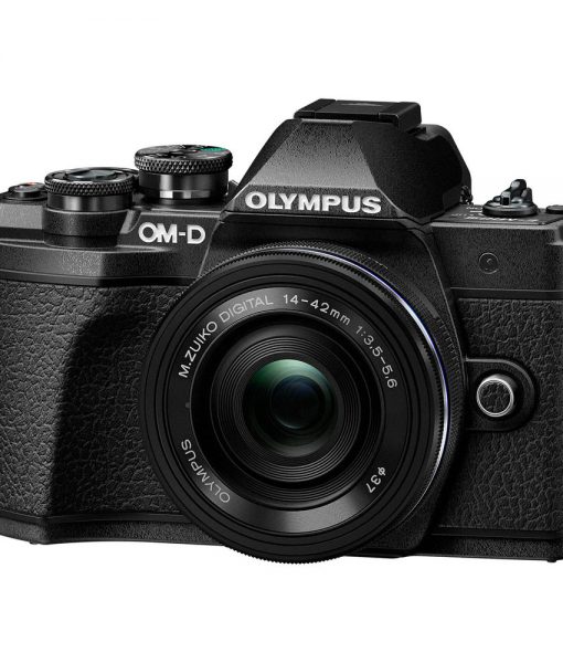 Olympus OM-D E-M10 Mark III Mirrorless Micro Four Thirds Digital Camera with 14-42mm EZ Lens (Black)