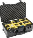 Pelican 1535 AirWD Wheeled Carry-On Case with Dividers (Black)2