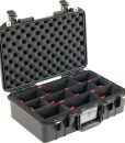 Pelican 1485AirTP Compact Hand-Carry Case with TrekPak Insert (Black)