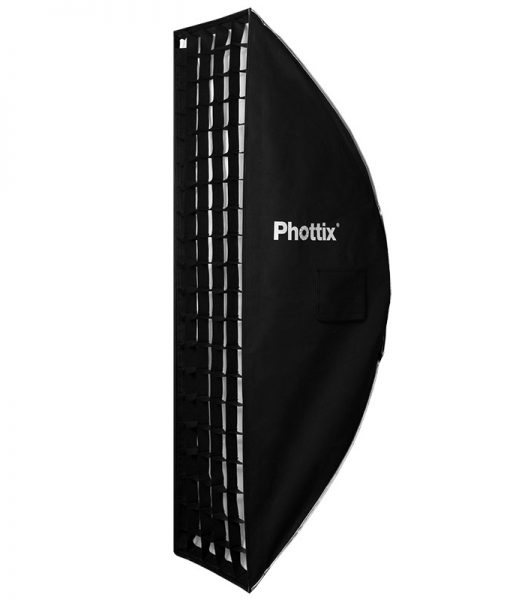 Phottix Solas Strip Softbox with Grid 35x140cm (14″x55″)