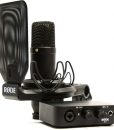 Rode Complete Studio Kit with AI-1 Audio Interface, NT1 Microphone, SMR Shockmount, and Cables2