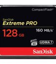 SanDisk 128GB Extreme Pro CompactFlash Memory Card (160MBs)