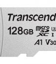 Transcend 128GB 300S microSDXC Class 10 UHS-I U3 V30 A1 Memory Card (with SD Adaptor)