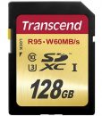 Transcend 128GB SDXC Class 10 UHS-I U3 Memory Card