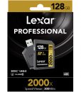 Lexar 128GB Professional 2000x UHS-II SDXC Memory Card with SD UHS-II Reader (U3, Class 10)2