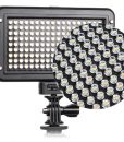 VILTROX VL-162B VL-162T adjust the color temperature and brightness LED light4