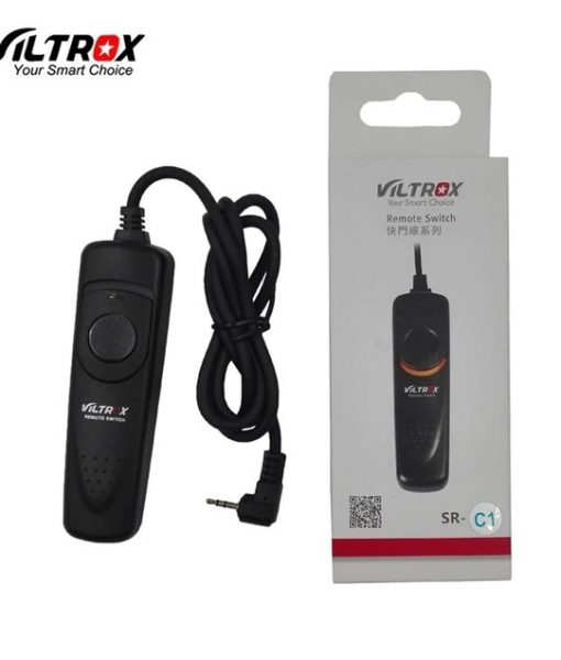 Viltrox SR-C1 1M Remote Control Shutter Release Cable for Canon EOS 1200D 760D 750D 700D 650D 600D 550D 100D 800D 77D 60D DSLR