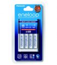 Panasonic-Eneloop-Battery-Pack-of-4-with-Smart-and-Quick-Charger-White