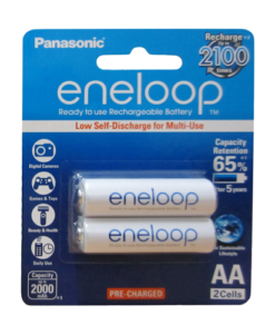 Panasonic-Eneloop-Rechargeable-2xAA-2000mAh